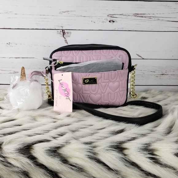 Betsey Johnson Handbags - Betsey Johnson Love Crossbody Bag NWT